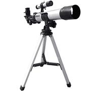 QTANZIQI Télescope Jumelles Haute Puissance 90X astronomique Spatiale pour débutants, réfracteur d'astronomie de 40 mm pour l'astronomie avec 2 oculaires, trépied, Adultes télescope de Voyage