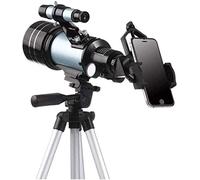 QTANZIQI Télescope monoculaire télescope Haute Puissance, télescope réflecteur pour Adultes d'astronomie, Grande Astronomie adaptée aux Adultes, livré avec des Jumelles d'adaptateur de