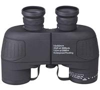 QTANZIQI Télescopes, télescope pour Adultes, Jumelles Marines 10X50, Boussole Flottante, étanche, Protection Contre Les Vibrations pour l'observation des Oiseaux, Jumelles de Sport