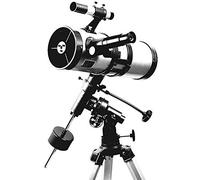 QTANZIQI Télescopes, télescope pour Adultes, télescope astronomique Spatial à Monture équatoriale télescopes Haute Puissance avec trépied, miroirs de visualisation pour Adultes Professionnels