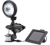 QTANZIQI Veilleuse, Lampes solaires Appliques murales de LED Lampe Murale étanche Couloir Lampe de Secours extérieure à énergie Solaire avec capteur de Mouvement PIR pour Paysage de de Cour