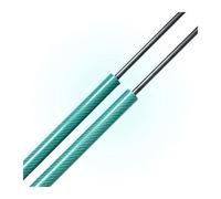 Qté (2) Pour Jaguar X-type Berline 2001-2010 Entretoises Coffre Avec Ressort 300MM Support Levage Hayon Arrière Amortisseurs Voiture Vérin De Hayon(Green Carbon Fiber)