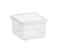 Qtip Porte-cotons-tiges avec couvercle - Boîte de rangement pour cotons-tiges - Boîte de rangement transparente pour cotons-tiges