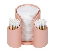 Qtips Support Distributeur - Unité d'organisation de bureau Qtip Holder, Flexible Collocation Vanity Makeup Organizer Cottons Cups Floss Articles | Solution de rangement sur le comptoir