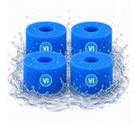 QTORCHE Cartouche Filtre Spa Type VI 90352E en Mousse 10,6 x 8 cm, Lot de 4