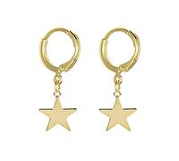 QTYQWC Bijoux Boucles d'oreilles pour Femmes, Pendentif étoile Mignon à la Mode, Boucles d'oreilles créoles pour Femmes, Bijoux de qualité pour Filles, Jeune Homme, Cadeaux pour Petite Amie, épouse,