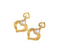 QTYQWC Boucles d'oreilles Boucles d'oreilles Femmes Aiguille Boucles d'oreilles géométriques pour Femme Fille