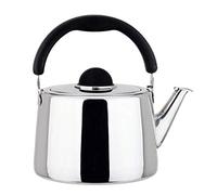 QTYQWC Bouilloire à thé théière sifflante pour cuisinière Bouilloire en Acier Inoxydable avec Base à ébullition Rapide