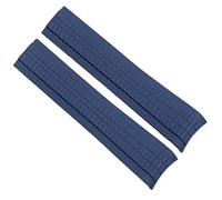 QTYQWC Bracelet de Montre en Caoutchouc Souple Aquanaut pour Patek Philippe Silicone 5164A 5167A 5168A Bracelet de Montre à Boucle déployante 21 mm