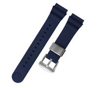QTYQWC Bracelet de montre solaire en caoutchouc de silicone pour homme 22 mm SNE537 SRPA83J1, 22mm