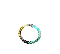 QTYQWC Bracelets Dieu est Le Premier Bracelet, Je suis Le deuxième, Bracelet en Caoutchouc pour Hommes et Boucles d'oreilles Vintage pour Femmes