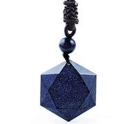 QTYQWC Colliers en Pierre d'énergie Naturelle pour Les Femmes de Bijoux de Pendentif étoiles