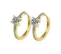 QTYQWC Femmes Square Zircon Crystal Anneaux pavés aaa Stone Wedding