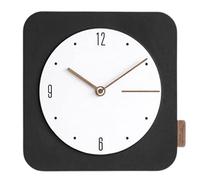 QTYQWC Horloge Murale carrée Simple décoration Mural Horloge en Bois Moderne Horloge Murale silencieuse opération de Murs Non cachés Non coche