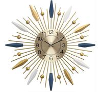 QTYQWC Horloge Murale décorative Moderne Salon Mural Chronique Fer Salon décoration Horloge Murale atmosphère décoration Chambre Murale Mural léger