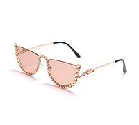 QTYQWC Lunettes de Soleil décoratives de la Rue des Dames de la Mode (Couleur: D, Taille: Moyen)