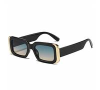 QTYQWC Lunettes de Soleil rétro à Monture métallique pour Femmes, Lunettes de Soleil Cool Classiques