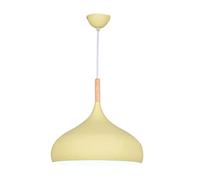 QTYQWC Macaron Moderne Macaron Suspendu des lumières Nordiques à Une Lampe Suspendue en Bois à tête Nordique Éclairage décoratif pour Restaurant, Salon, Magasin, Salon NOU