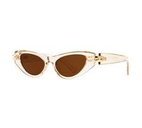 QTYQWC Nouveau 2025 Femmes Lunettes de Soleil Vintage Dames Verres de Soleil Hommes Femme Shades rétro Eyewear U400