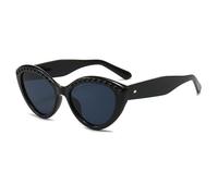 QTYQWC Nouveau 2025 Lunettes de Soleil rétro Femme Femelle Sungass Black Vintage Sun Glasses UV400