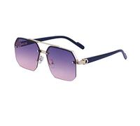 QTYQWC Nouveau 2025 Lunettes de Soleil sans montée en métal rétro Men de Soleil Femmes Square Sun Glasse