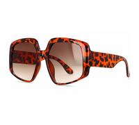 QTYQWC Nouveau 2025 Lunettes de Soleil surdimensionnées Femmes Vintage Big Frame Femmes Soleil Glèches Fashion Shades for Men