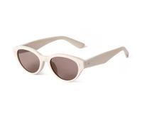QTYQWC Nouveau 2025 Retro Browm Sunglasses Femmes Hommes Sun verrouses de Soleil Cateye Rivets Frame Shades Eyewear Femme UV400