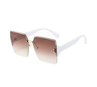 QTYQWC Nouveau 2025 Vintage Hommes Femmes Grandes Lunettes de Soleil masculines Verres de Soleil Lense Louilles de Soleil féminin Masculin UV400