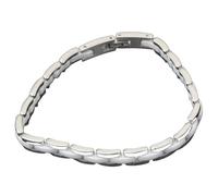QTYQWC Nouveau 2026 20cm Bracelet blanc bracelet bracelet chaîne en acier inoxydable lien femmes et hommes bijoux de décoration luxe avec pour vous accessoires à la mode créative meilleur cadeau