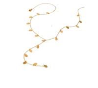 QTYQWC Nouveau 2026 Arrivée 18K PVD plaqué à la mode en acier inoxydable Delate Oval Smooth Pendant