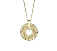 QTYQWC NOUVEAU 2026 GOLD ROSE 925 Collier rond géométrique sterling Geométrique Collier Gift For Women Pendants Chain Decoration Bijoux Luxury With You Accessoires TRENDY CRÉATIVE