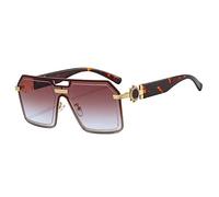 QTYQWC Nouveau RIMMES Une PIÈCES SHANDES SHANDES SHANDES pour Femmes Les VOISES DE SORME Alliage D'ALLIAGE DE Gradient Officiel