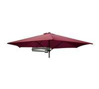 QTYQWC Parasols de Jardin parasols Grand Mur Mural en Aluminium Parasol, parasols de Patio incliné à 8 Pieds avec 8 côtes, Jardin/Piscine/Shade-Shade à l'extérieur Couvre à l'extérieur parasols