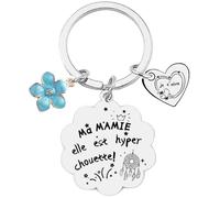 QTZXZX Cadeau Future Arrière-grand-mère Porte clef Chaque Grand-mère Formidable Se Révèle Être Une Arrière-grand-mère Exceptionnelle Surprise Annonce Grossesse Garçon/Fille Naissance Bébé