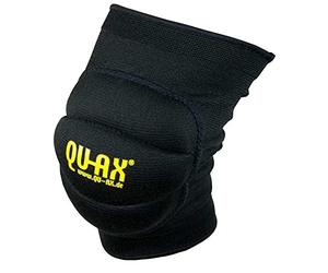 QU-AX RODILLERA noir taille M pour adultes, idéal pour utilisation pratique, format pratique
