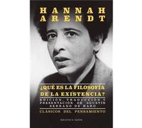 ¿Qu Es La Filosofía De La Existencia? Aa Vv (Auteur)