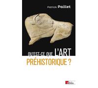 Qu est ce que l art préhistorique - Patrick Paillet - Cnrs Eds - broché - Essai