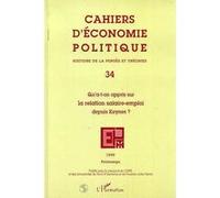 Qu'a-t-on appris sur la relation salaire-emploi depuis keyne Tome 34 - Collectif - L'harmattan - broché - Livre