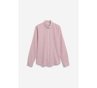 QUAASA RAYÉ CHEMISE ML | 100% biologisch katoen - rouge (L)