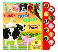 Quack Moo Oink Lets Listen on the Farm by Edited by Parragon Books Edited by Parragon Books (Auteur)