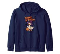 Quack Or Treat Funny Goose Geese Duck Halloween Costume Sweat à Capuche