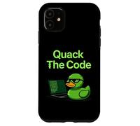 Quack The Code Coder Programmation Informatique Coque pour iPhone 11