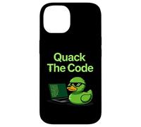 Quack The Code Coder Programmation Informatique Coque pour iPhone 14
