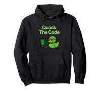 Quack The Code Coder Programmation Informatique Sweat à Capuche