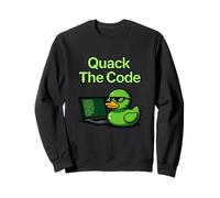 Quack The Code Coder Programmation Informatique Sweatshirt