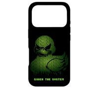 Quack The System Programmateur de cybersécurité à Code Binaire Coque pour iPhone 17 Pro