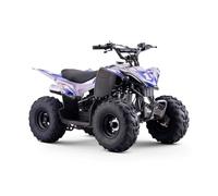 Quad à essence 110 cc, couleur bleu, automatique, Quad enfant Roan Dakar + 7 ans