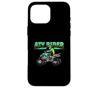 Quad Biker Extreme Sport, Course à 4 Roues Coque pour iPhone 16 Pro Max