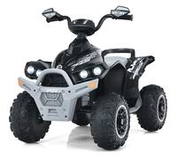 Quad Buggy Enfant - Voiture Électrique 12V - DREAMADE - 2 Vitesses Réglables - Lumières LED - Musique - 3-8 Ans - Noir