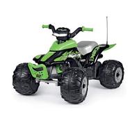 PEG Corral T-Rex 330W Quad Électrique pour Enfants dès 3 Ans avec Lumières LED, Sons, 2 Vitesses et Marche Arrière, Batterie Rechargeable 12V